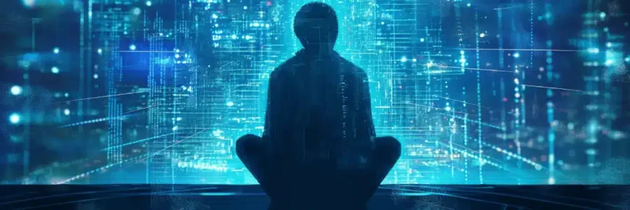 Man thinking-cybersecurity